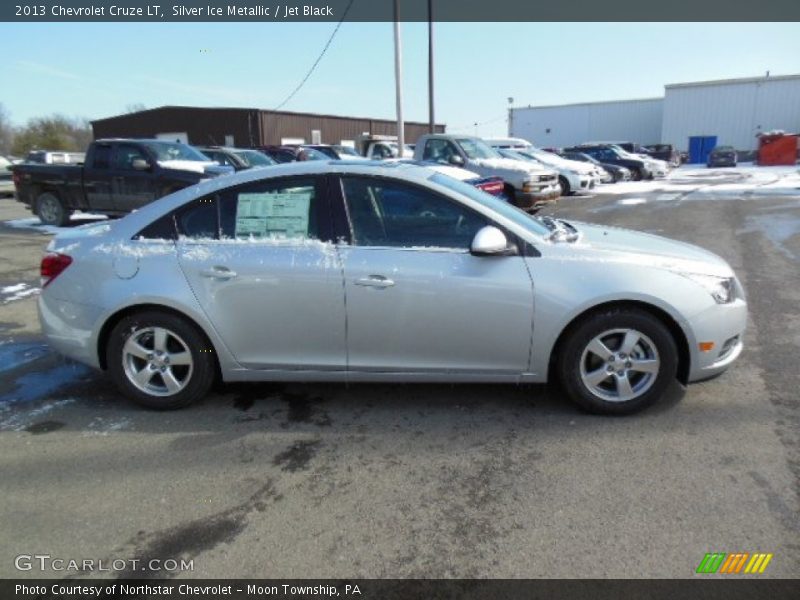 Silver Ice Metallic / Jet Black 2013 Chevrolet Cruze LT