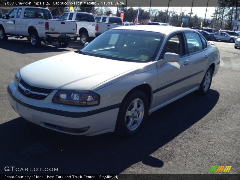 Cappuccino Frost Metallic / Neutral Beige 2003 Chevrolet Impala LS