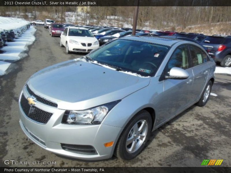 Silver Ice Metallic / Jet Black 2013 Chevrolet Cruze LT