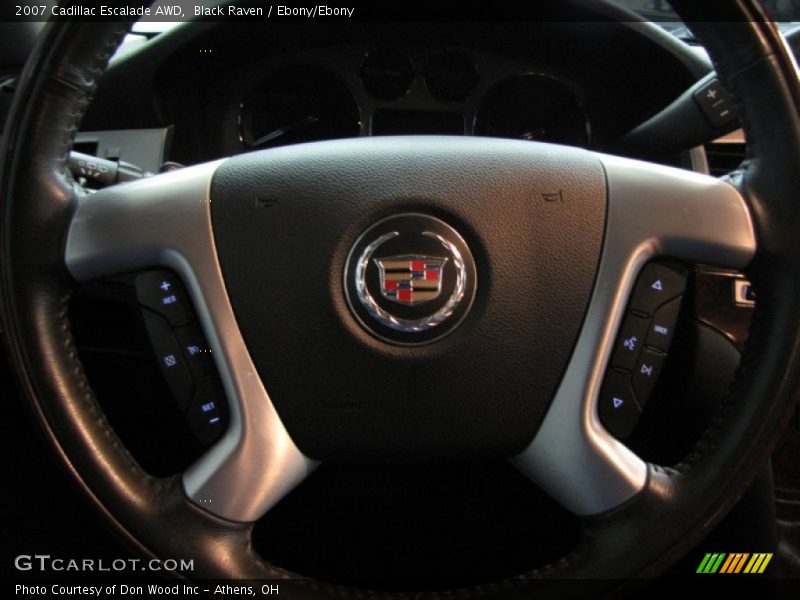 Black Raven / Ebony/Ebony 2007 Cadillac Escalade AWD