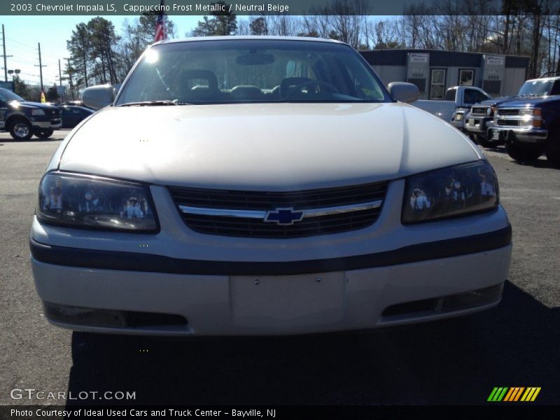 Cappuccino Frost Metallic / Neutral Beige 2003 Chevrolet Impala LS