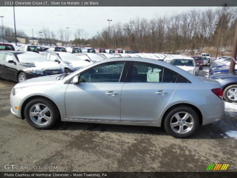 Silver Ice Metallic / Jet Black 2013 Chevrolet Cruze LT