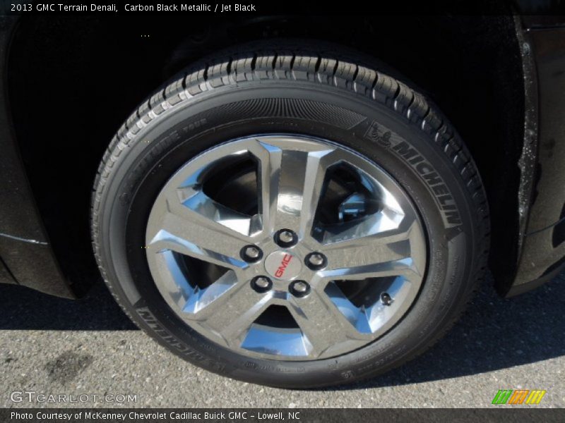 Carbon Black Metallic / Jet Black 2013 GMC Terrain Denali