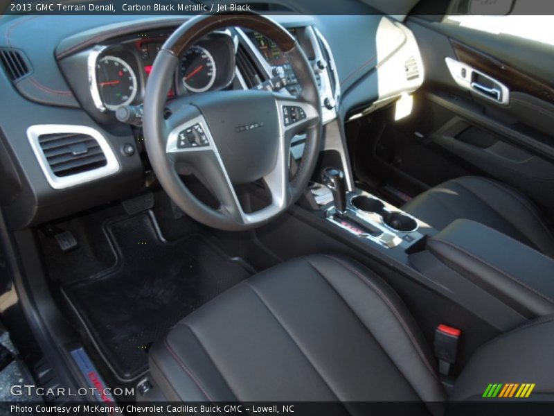 Carbon Black Metallic / Jet Black 2013 GMC Terrain Denali
