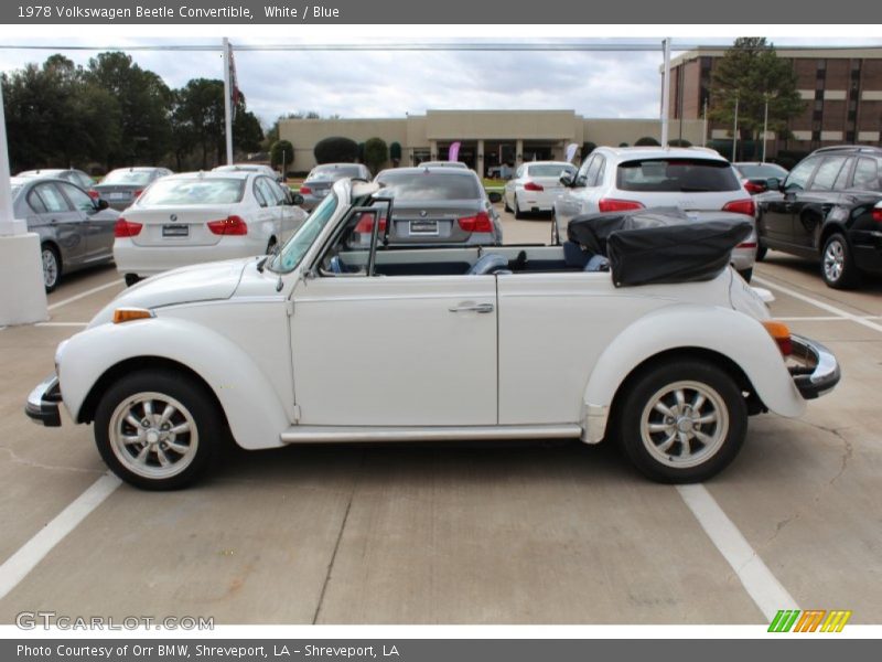  1978 Beetle Convertible White