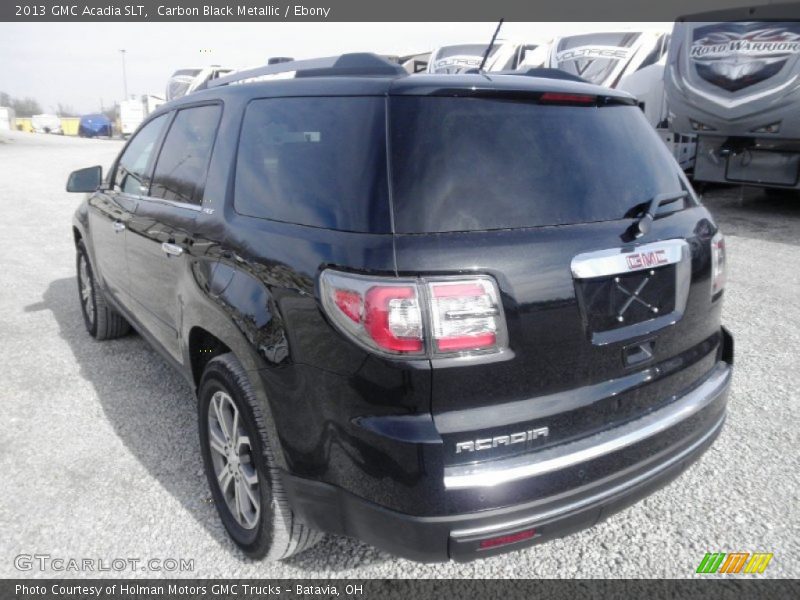 Carbon Black Metallic / Ebony 2013 GMC Acadia SLT