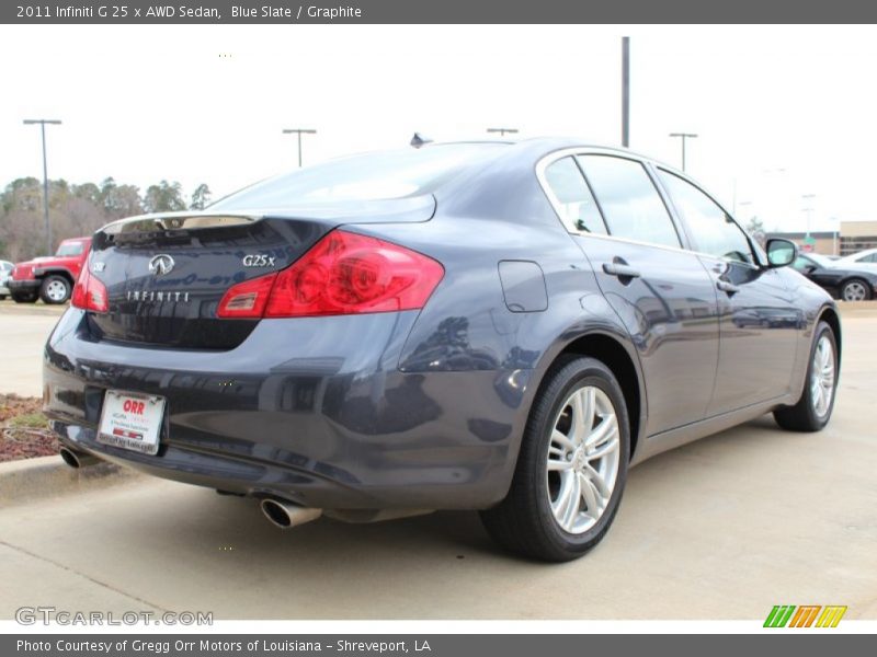 Blue Slate / Graphite 2011 Infiniti G 25 x AWD Sedan