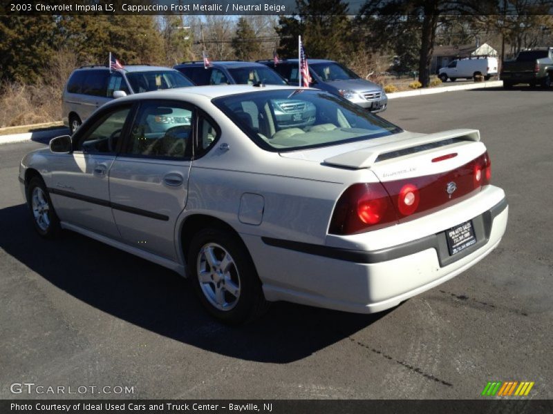 Cappuccino Frost Metallic / Neutral Beige 2003 Chevrolet Impala LS