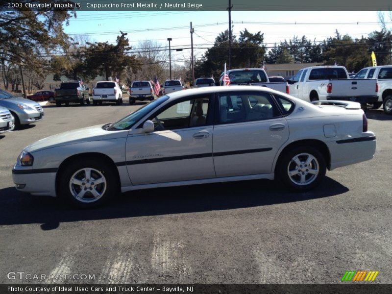 Cappuccino Frost Metallic / Neutral Beige 2003 Chevrolet Impala LS