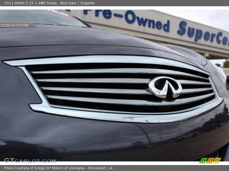 Blue Slate / Graphite 2011 Infiniti G 25 x AWD Sedan