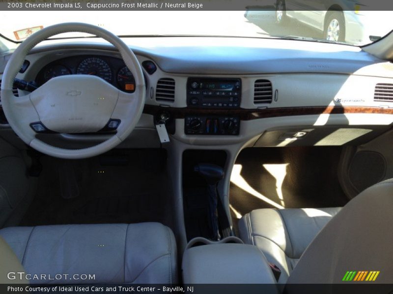 Cappuccino Frost Metallic / Neutral Beige 2003 Chevrolet Impala LS