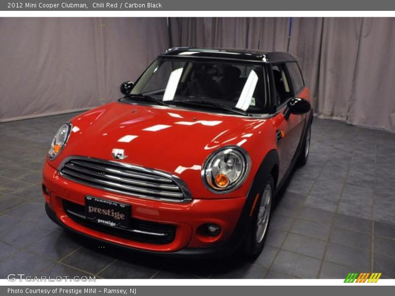 Chili Red / Carbon Black 2012 Mini Cooper Clubman