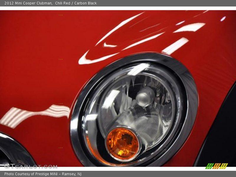 Chili Red / Carbon Black 2012 Mini Cooper Clubman