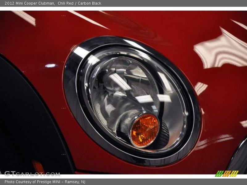 Chili Red / Carbon Black 2012 Mini Cooper Clubman