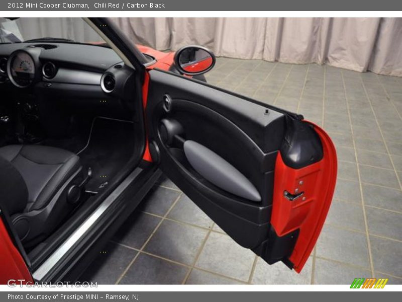 Chili Red / Carbon Black 2012 Mini Cooper Clubman