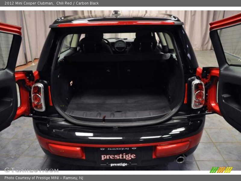 Chili Red / Carbon Black 2012 Mini Cooper Clubman