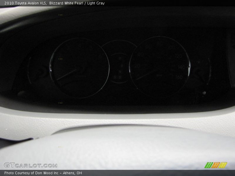 Blizzard White Pearl / Light Gray 2010 Toyota Avalon XLS