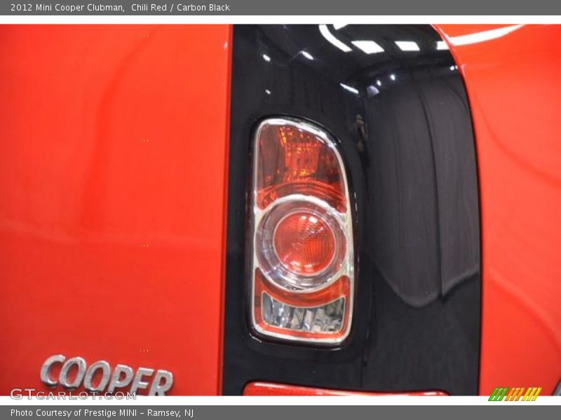 Chili Red / Carbon Black 2012 Mini Cooper Clubman