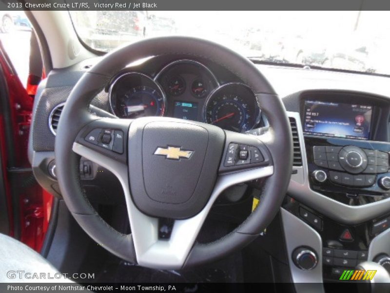 Victory Red / Jet Black 2013 Chevrolet Cruze LT/RS