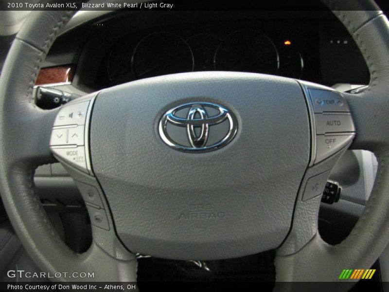 Blizzard White Pearl / Light Gray 2010 Toyota Avalon XLS