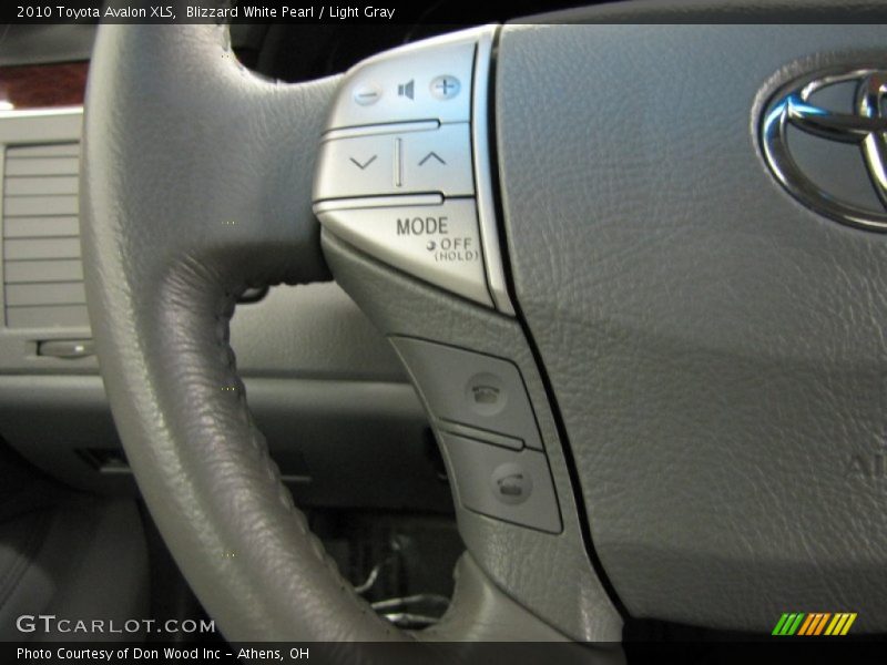 Blizzard White Pearl / Light Gray 2010 Toyota Avalon XLS