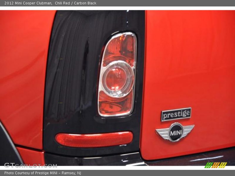 Chili Red / Carbon Black 2012 Mini Cooper Clubman