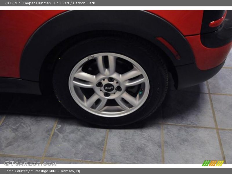 Chili Red / Carbon Black 2012 Mini Cooper Clubman
