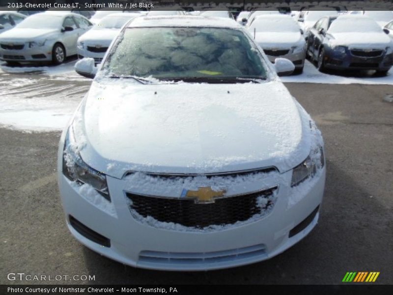 Summit White / Jet Black 2013 Chevrolet Cruze LT