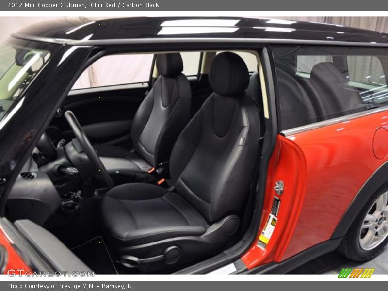 Chili Red / Carbon Black 2012 Mini Cooper Clubman
