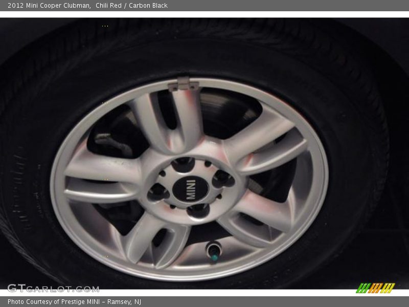 Chili Red / Carbon Black 2012 Mini Cooper Clubman