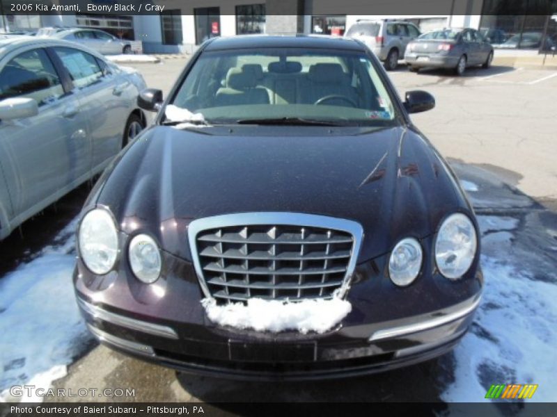 Ebony Black / Gray 2006 Kia Amanti