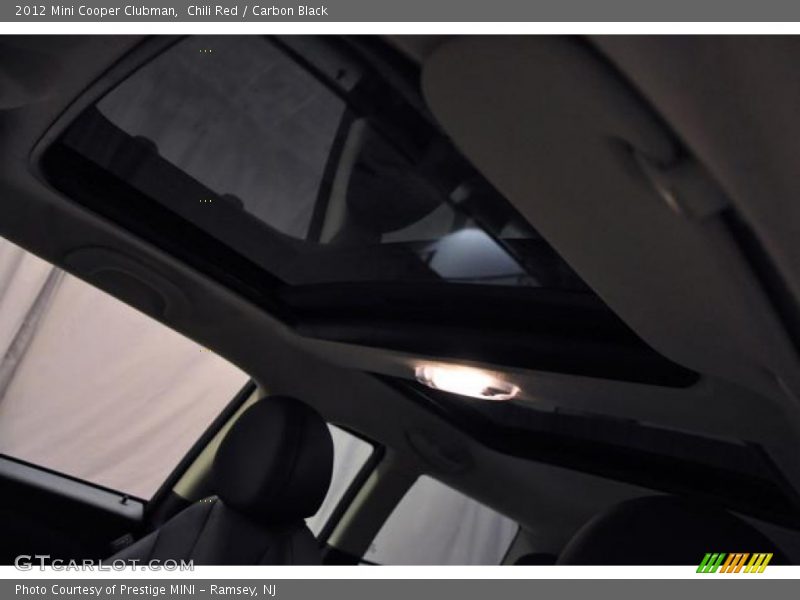 Chili Red / Carbon Black 2012 Mini Cooper Clubman