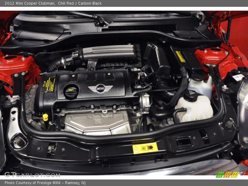 Chili Red / Carbon Black 2012 Mini Cooper Clubman