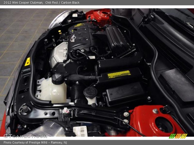 Chili Red / Carbon Black 2012 Mini Cooper Clubman
