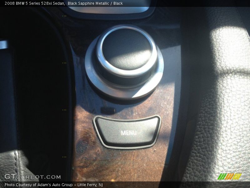 Black Sapphire Metallic / Black 2008 BMW 5 Series 528xi Sedan