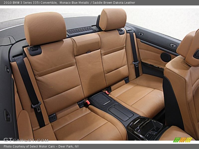 Rear Seat of 2010 3 Series 335i Convertible