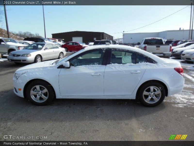 Summit White / Jet Black 2013 Chevrolet Cruze LT