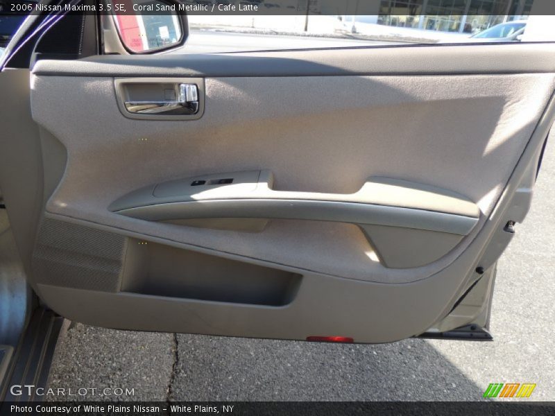 Coral Sand Metallic / Cafe Latte 2006 Nissan Maxima 3.5 SE