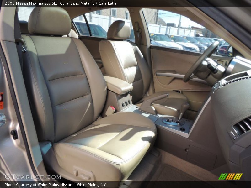 Front Seat of 2006 Maxima 3.5 SE