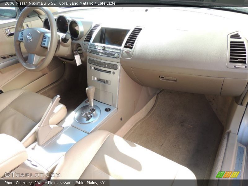 Coral Sand Metallic / Cafe Latte 2006 Nissan Maxima 3.5 SE