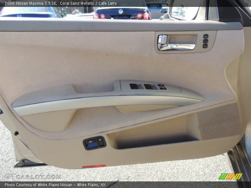 Coral Sand Metallic / Cafe Latte 2006 Nissan Maxima 3.5 SE