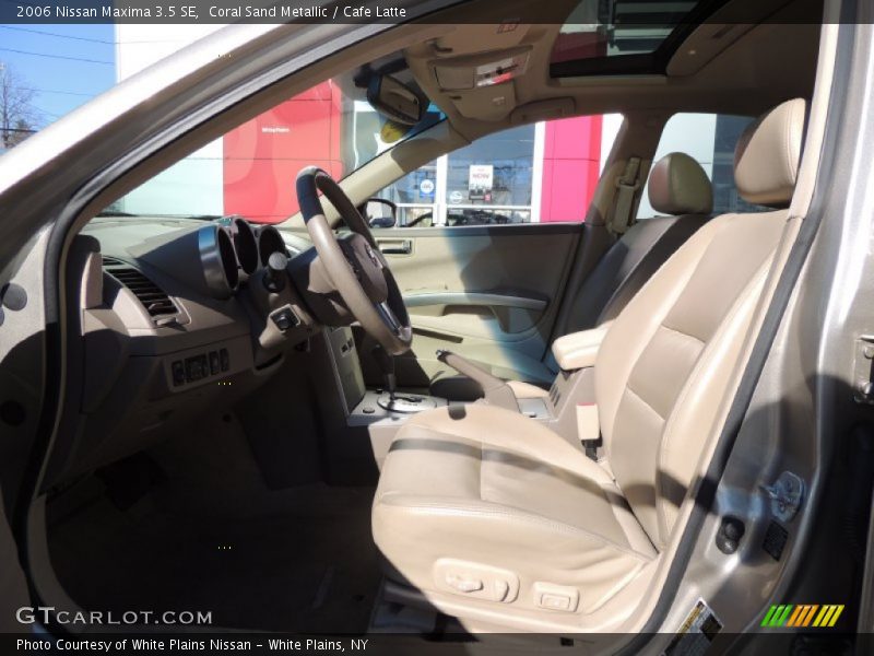 Coral Sand Metallic / Cafe Latte 2006 Nissan Maxima 3.5 SE
