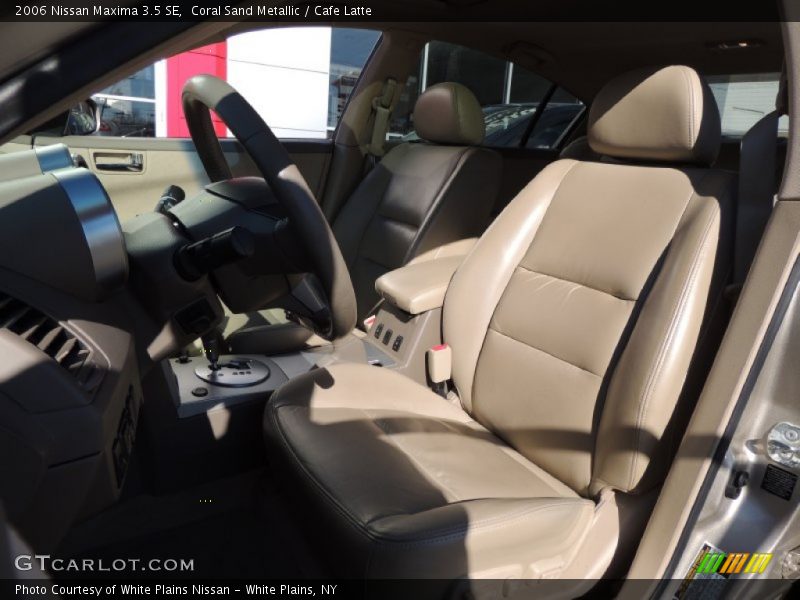 Coral Sand Metallic / Cafe Latte 2006 Nissan Maxima 3.5 SE