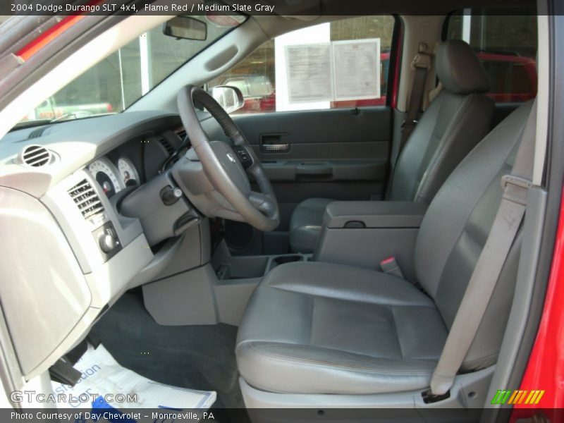 Flame Red / Medium Slate Gray 2004 Dodge Durango SLT 4x4