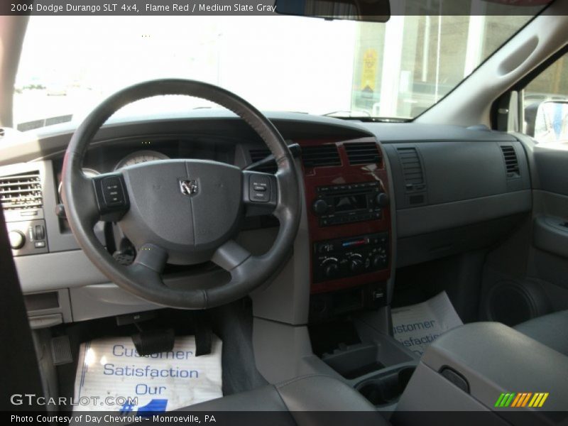 Flame Red / Medium Slate Gray 2004 Dodge Durango SLT 4x4