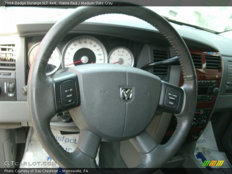 Flame Red / Medium Slate Gray 2004 Dodge Durango SLT 4x4