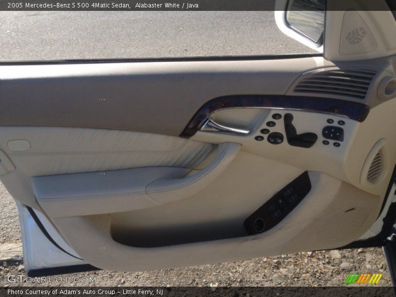 Alabaster White / Java 2005 Mercedes-Benz S 500 4Matic Sedan