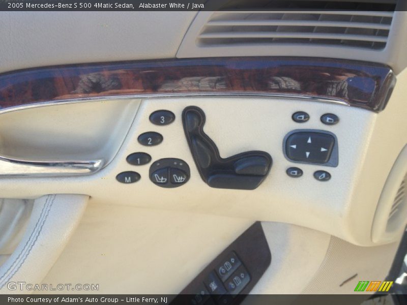 Alabaster White / Java 2005 Mercedes-Benz S 500 4Matic Sedan