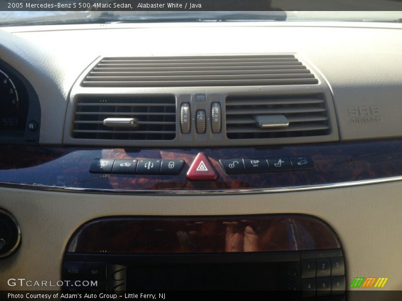 Alabaster White / Java 2005 Mercedes-Benz S 500 4Matic Sedan