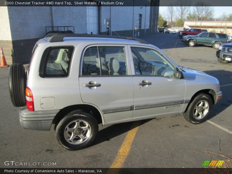  2000 Tracker 4WD Hard Top Silver Metallic